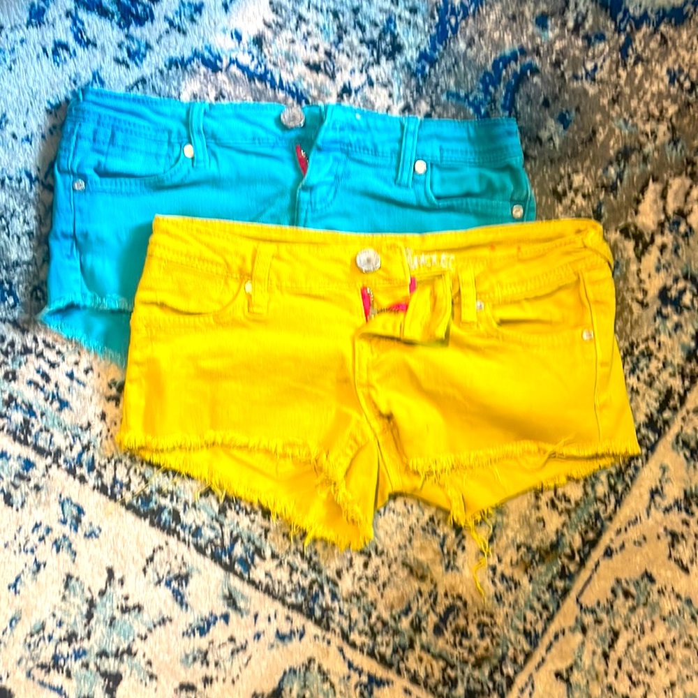 Almost Famous Short Jean Shorts, 2-Pack
